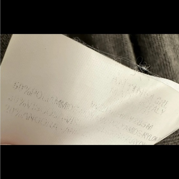 EMPORIO ARMANI Cardigan Sweater women's 12 open belted vintage bell sleeve green - Picture 12 of 13